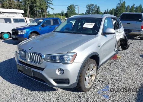 2016 BMW X3 xDrive35I из США, поврежденный, VIN 5UXWX7C56G0K36733